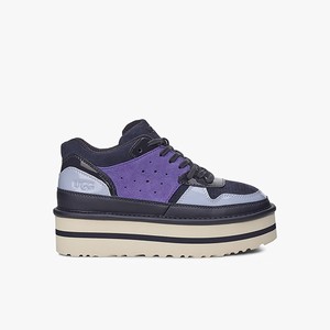 Ugg Pop Punk Women Sneakers Navy/Purple (5407IPQVA)